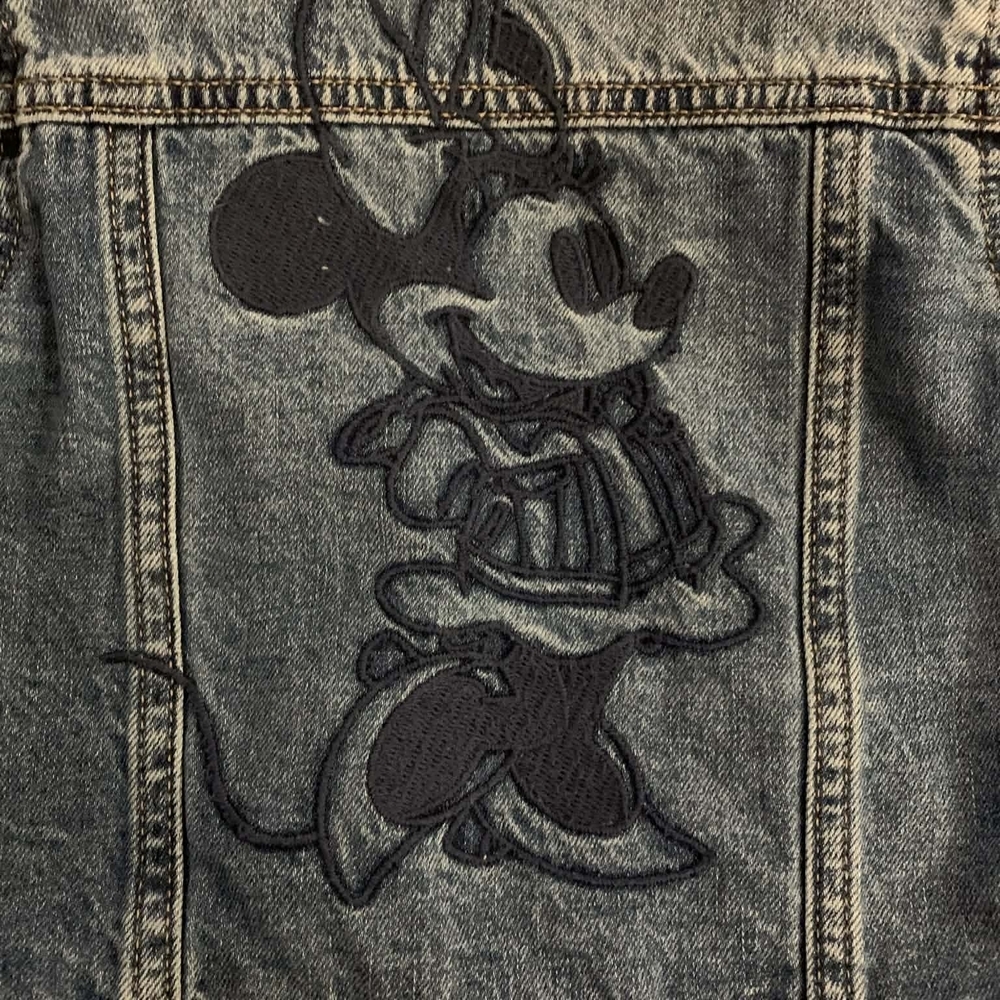 GAP Kids Blue Denim Jacket with Character Design - Picture 2 of 5